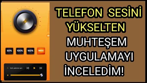 Ahize sesi yükseltme android